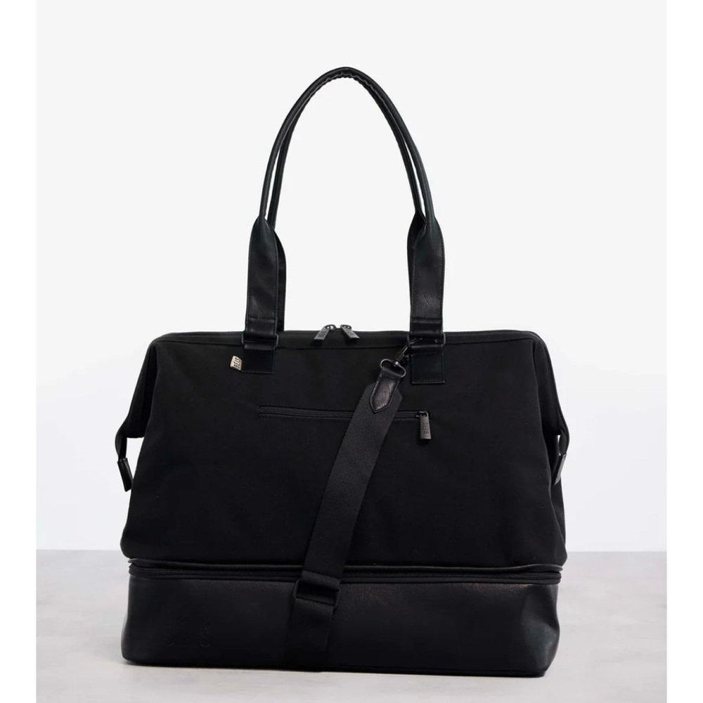 Beis Convertible Weekender Bag Black